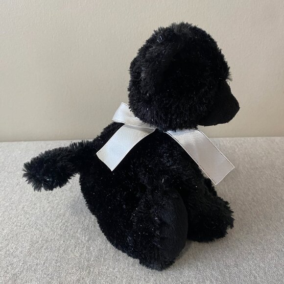 NWT Russ Berrie Shining Stars Sparkly Black Cat Green Eyes Sealed Code 8" 2006 - Picture 2 of 16